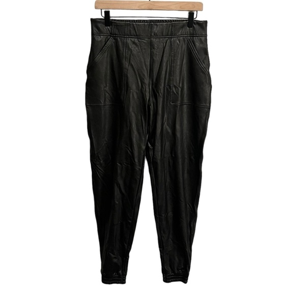 Spanx Faux Leather Joggers - Picture 2 of 9
